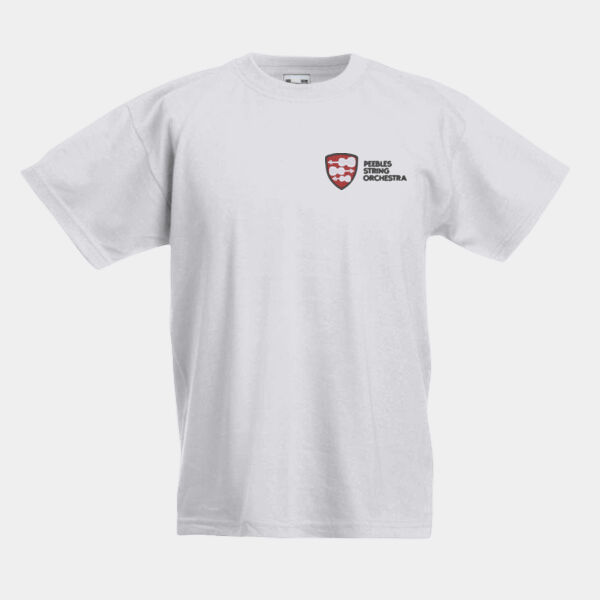 SS12B Kids Cotton T-Shirt White Thumbnail